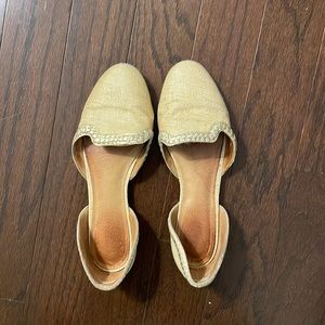Jack Rogers Contessa D’Orsay raffia flats